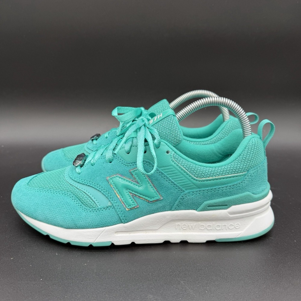 New Balance 997H "Mystic Crystal" sneakers Shoes Women's Size 8.5 Teal Green